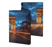 Arc De Triomphe in Paris France Stylish Tablet Case Leather Protective Cover Compatible with IPad/ipad Pro/ipad Air3(10.5in)