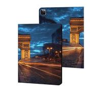 Arc De Triomphe in Paris France Stylish Tablet Case Leather Protective Cover Compatible with IPad/iPad Pro 2020/2021/2022 (12.9in)