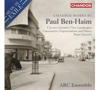 ARC Ensemble - Music in Exile: Chamber Works By Ben-Haim [New CD]