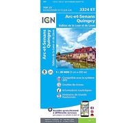 Arc-et-Senans / Quingey / Vallées de La Loue et du Lison: 3324ET (TOP 25)