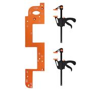 Arc Grooving Auxiliary Tool, Arc Groove Creating Tool,Woodworking Grooving Jigs Accurate Woodworking Guide | Slot Locator, Po Slot Model