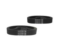 Arc HTD3M Timing Belt C=216/219/222/225/243 Width 6/9/10/12/15/20mm Rubbe Closed Loop Synchronous Pitch 3mm(3M222(Teeth74),2PCS_9MM)