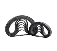 Arc HTD3M Timing Belt Length 231 234 237 240 Width 6-25mm Teeth77 78 79 80 Synchronous Pulle 2Pcs(237mm teeth 79,2PCS_6MM)