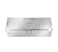 Arc Marking Ruler Right Angle Construction Arc Parallel Drawing Tool 90 Degree For Metalworking Guide Folding Cutting Ruler