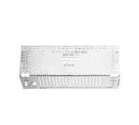 Arc Marking Ruler Right Angle Construction Arc Parallel Drawing Tool 90 Degree For Metalworking Ruler Folding I5U4 Cutting Guide