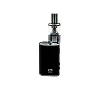 Arc Mini Vape Kit for TECC - E-cigarette Starter Vape Kit, Long-lasting 1050mAh Battery, 20w, Adjustable Airflow, Button Activation, Variable Voltage Mode, Variable Wattage Mode, No Nicotine (Black)