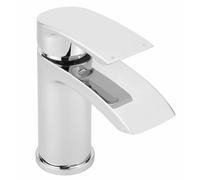 Arc Mono Basin Mixer Tap inc Waste Aquarius Silver One Size