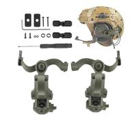 Arc Rail Adapter | Headphone Arc Adapter - Headsets Arc Adapter Bracket Rotating Mount, Multi-Angle Arc Adapter for Helmets Headphone