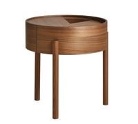 Arc Side Table Walnut Ø 42 cm Woud