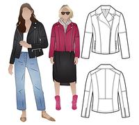 ARC Style Sewing Pattern - Ziggi Jacket (Sizes 18-30) - Click for Other