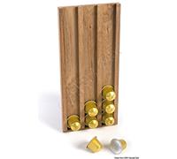 ARC teak coffee capsule holder 14x31x1.6 cm - 1 PZ 71.602.18 - 7160218 -