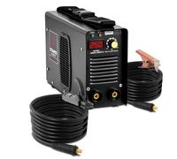 Arc Welder 250 A 8 Metre Cable hot Start PRO - Welding Electrodes by Stamos Pro Series Black