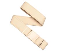 Arcade Belt Atlas A2 Elastic Stretch Belt: Heavy Duty Elastic Webbing, Non-Metal Travel Friendly Buckle - Khaki, One Size