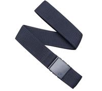 Arcade Belt Atlas A2 Elastic Stretch Belt: Heavy Duty Elastic Webbing, Non-Metal Travel Friendly Buckle - Navy, One Size