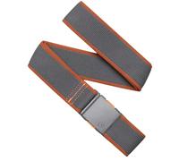 Arcade Belt Carto A2 Elastic Stretch Belt: Heavy Duty Elastic Webbing, Non-Metal Travel Friendly Buckle - Charcoal Saddle, One Size