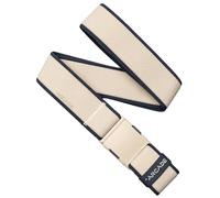 Arcade Belts A2 Unisex Adventure Belt: Heavy Duty Stretch, Metal Free Buckle, Carto - Oatmeal/Navy Blue, Standard (Up to 40"); 1.5" Wide