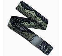Arcade Belts A2 Unisex Adventure Belt: Heavy Duty Stretch, Metal Free Buckle, Out-of-range - Ivy Green, Standard (Up to 40"); 1.5" Wide