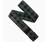 Arcade Belts A2 Unisex Adventure Belt: Heavy Duty Stretch, Metal Free Buckle, Paintings - Emerald/Wine, Standard (Up to 40"); 1.5" Wide