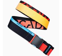 Arcade Belts A2 Unisex Adventure Belt: Heavy Duty Stretch, Metal Free Buckle, Sierra - Acid Fade/Orange, Standard (Up to 40"); 1.5" Wide