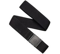 Arcade Belt Atlas A2 Elastic Stretch Belt: Heavy Duty Elastic Webbing, Non-Metal Travel Friendly Buckle - Black, One Size