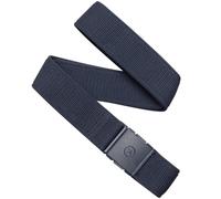 Arcade Belt Atlas A2 Elastic Stretch Belt: Heavy Duty Elastic Webbing, Non-Metal Travel Friendly Buckle - Navy, One Size