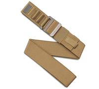 Arcade Belts Hardware Alu Utility Belt - Low-Profile Aluminum Buckle, Heavy Duty Work Belt, Stretch Webbing, Anti-Slip, Coyote, Regular | M/L - Fits up to 40”