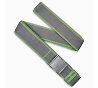 Arcade Carto A2 Slim Elastic Stretch Belt - One Size, Unisex, Charcoal/Dill