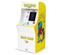 Arcade Classics Pac Man Jr Series Free Standing Machine, 3 Games, 8" Liquid Crystal Screen - Arcade Game for Basements, Garages, or Game Rooms