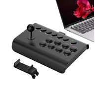 Arcade Combat Controller with Joystick - Turbo/Macro Function | PC Arcade Game Accessories, Perfect for , Teken, Retro Games, Fights and Experiences [Windows]