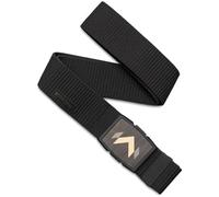 Arcade Experience Unisex Belt, Heavy Duty Elastic Webbing, Non-Metal Travel Friendly Buckle, Carver - Black, One Size