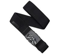 Arcade Experience Unisex Belt, Heavy Duty Elastic Webbing, Non-Metal Travel Friendly Buckle, Woody - Smoke, One Size