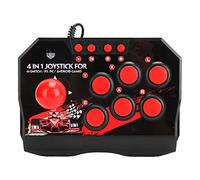 Arcade Fight Stick Retro gaming Atari joystick Wired Arcade Joystick Universal Portable Arcade Fight Stick Computer Game Controller Accessories for PC PS3