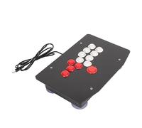 Arcade Fight Stick, USB 2.0 Port 8 Large Function Buttons Precise Control Easy to Use Arcade Fighting Joystick Nostalgic for Game Control