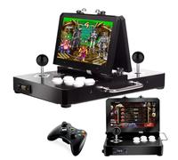 Arcade Game Console with 23000 Games, 14-Inch Screen, Mini Retro Home Gaming Machine with Game Controller and Password Lock, Ideal for Adults and Children