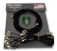 Arcade Game Controller USB Interface PCB Kit for PC (MAME) / PS3 to Mame by RetroArcade.us