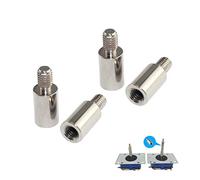Arcade Game Joystick Extender 4 Pcs 15mm Arcade Cabinet Control Accessories, Make The Arcade Joystick Longer, for Retro Arcade US Balltop Joysticks