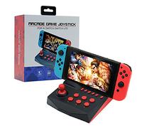 Arcade Game Joystick SWITCH /SWITCH LITE Game Console Shake Table Charging While Playing Switch Handle Shake Table (RED)