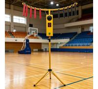Arcade Game Machine for Hand-Eye Coordination | LED Light, Music, 5 Speeds, 6 Levels, Adjustable Height 0.9 to 2 M, Ideal for Indoor & Outdoor Events
