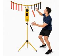 Arcade Game Machine, Hand-Eye Coordination Reaction Game, Adjustable Height Tripod, Interactive 10-Stick Game for Events, Parties, Rentals, Corporate Use