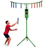 Arcade Game Machine - Reaction Tester Game with Music & Flashing Lights, 10 Adjustable Speeds, Heavy Duty Tripod, Easy Storage for Family Fun Nights