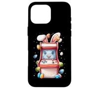 Arcade Gaming Gamer Classic Video Game Retro Easter Rabbit Case for iPhone 16 Pro Max