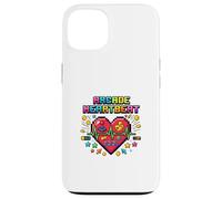 Arcade Heartbeat Retro Gamer Pixel Love Case for iPhone 13