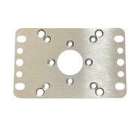 Arcade Joystick Flat Plate Converter Sanwa Mounting Plate Seimitsu Mounting Plate for Crown Fujin Alpha KAZE IL HAPP Joystick