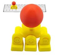 Arcade Joystick Keycaps, Retro 3D Printed Controller Adapter Set, Keyboard Directional Joystick Upgrade, Custom Keycap Accessory, Compatible Setup for Home Office College Tournament Use