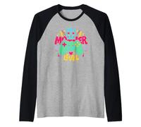 Arcade joysticks let Women Play Exactly on a Mother Level Raglan Baseball Tee