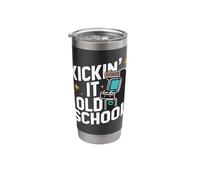 Arcade Kickin It Old School Arcade Machine Retro Gaming Stainless Steel Insulated Tumbler