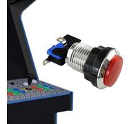 Arcade LED Push Buttons, Arcade Machine Game Console Push Button, Arcade Machine Small Push Button with Light, Fall Resistant Game Supplies for Arcade Machine