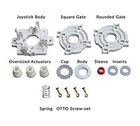 Arcade OTTO Joystick DIY Upgrade Kits Korean Style V2 Kit for Sanwa JLF-TP-8YT Joystick / Hori Hayabusa Joystick