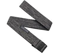 Arcade Ranger Adventure Slim Elastic Stretch Belt - Unisex, One Size, Heather Black