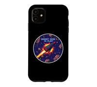 Arcade Space Retro Game Pixel Laser Star Coin Case for iPhone 11